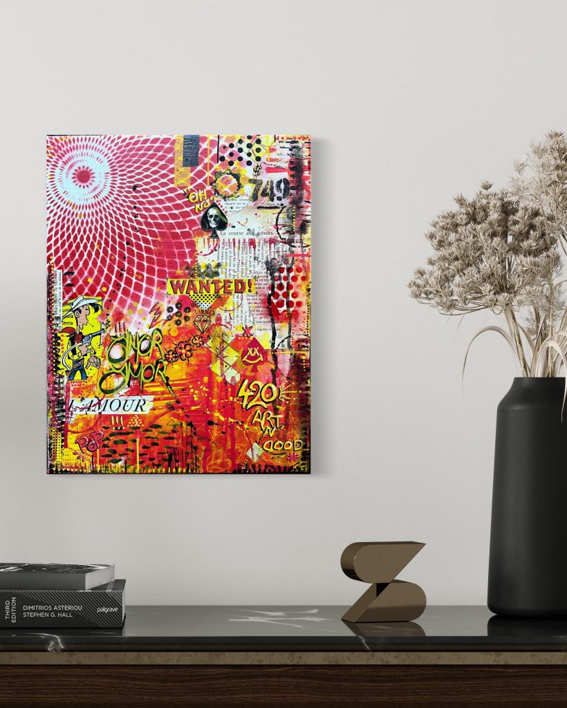 tableau Wanted Luke d'Alex Dood