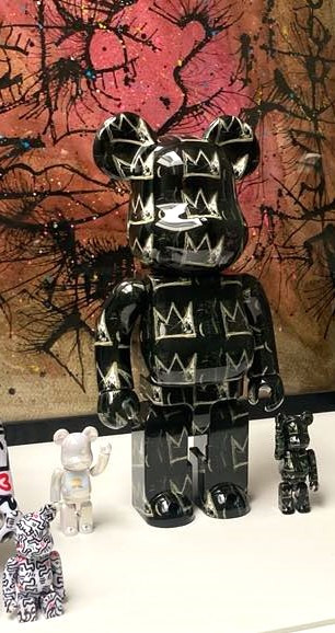 Bearbrick Jean-Michel Basquiat 400% & 100% Bearbrick Jean-Michel Basquiat 400% & 100%