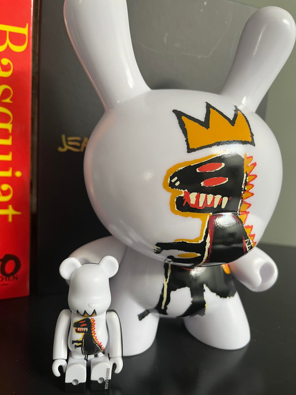 Jean-Michel Basquiat Kidrobot Medicom Bearbrick 420 Art and toys Jean-Michel Basquiat Kidrobot Medicom Bearbrick 420 Art and toys